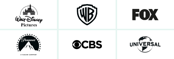 Langfristige Verträge der ProSiebenSat.1 Group mit großen US-Studios (Logos)